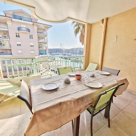 公寓 Vue Port & - Terrasse, Clim, Garage, Plages Fréjus